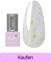 Base TUFI profi PREMIUM Lovely Foil Base mit Folie №16 Milchig